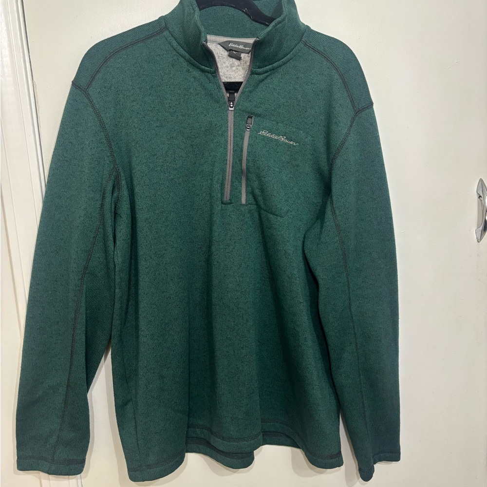Eddie Bauer Dark Green Fleece